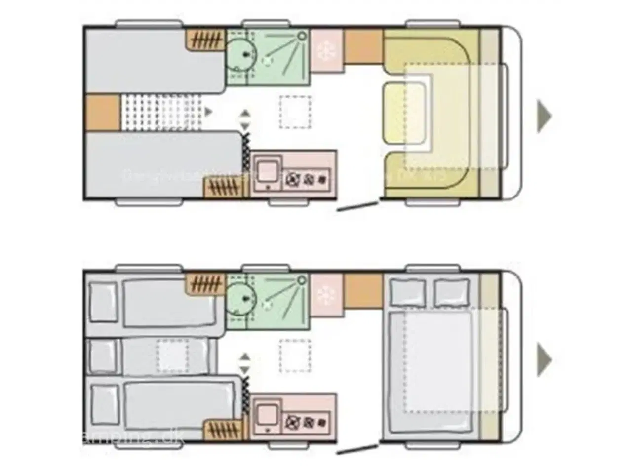 Billede 2 - 2021 - Adria Adora 542 UL   Vogn med enkeltsenge monteret med mover, Commodore Carbonx og gasalarm. Muligt at nedveje til 1600 KG -  Under klargøring !!!!!