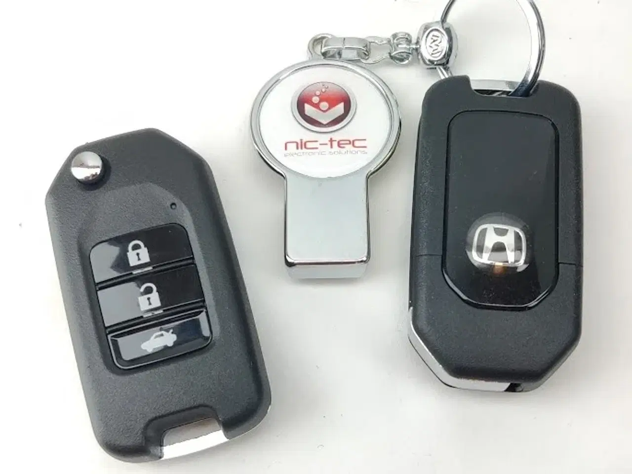 Billede 2 - Nøgle til Honda CVR, FRV,  Civik Jazz, Accord med 2 knapper