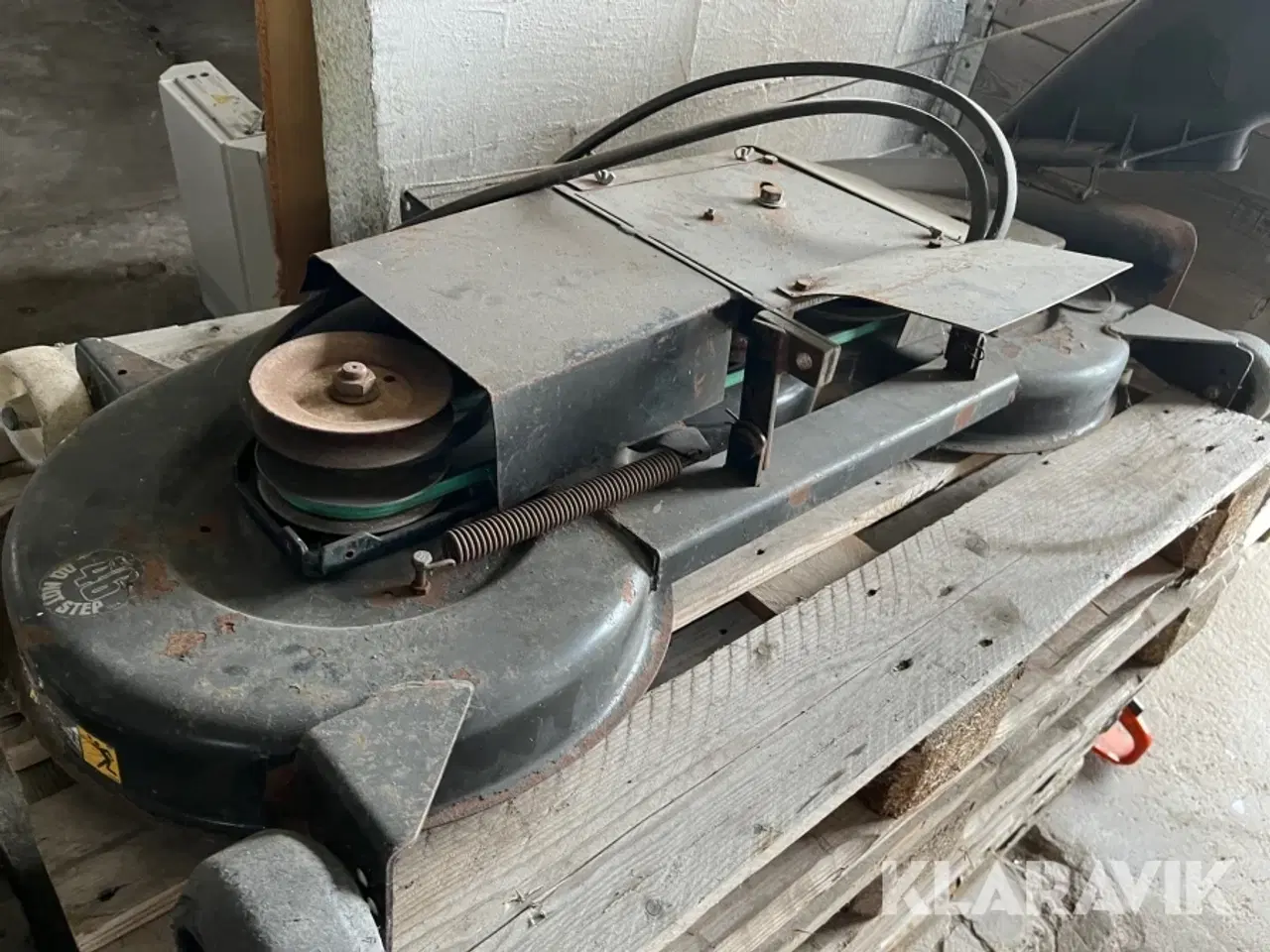 Billede 4 - Plænetraktor MTD 18/46 let adskildt