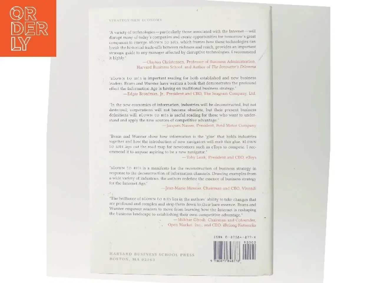 Billede 3 - Blown to bits : how the new economics of information transforms strategy (Bog)