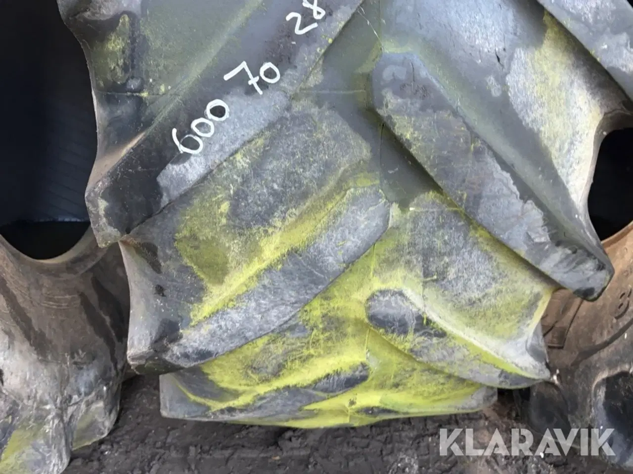 Billede 9 - Landbrugsdæk Michelin  + Kleber 600/70R28 4 styk