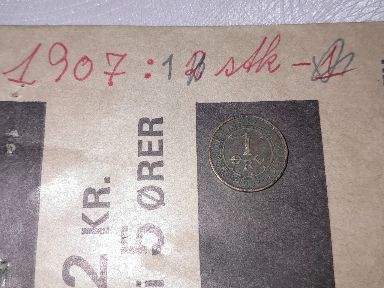 Billede 2 - Gamle 1 øre