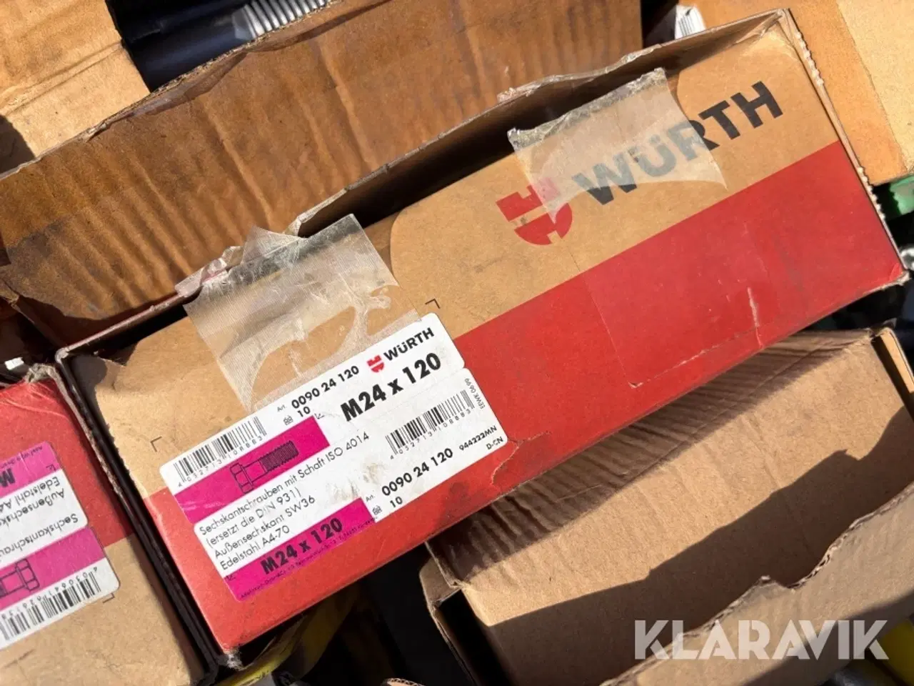 Billede 8 - Rustfri bolte og møtrikker blandet 140 kg
