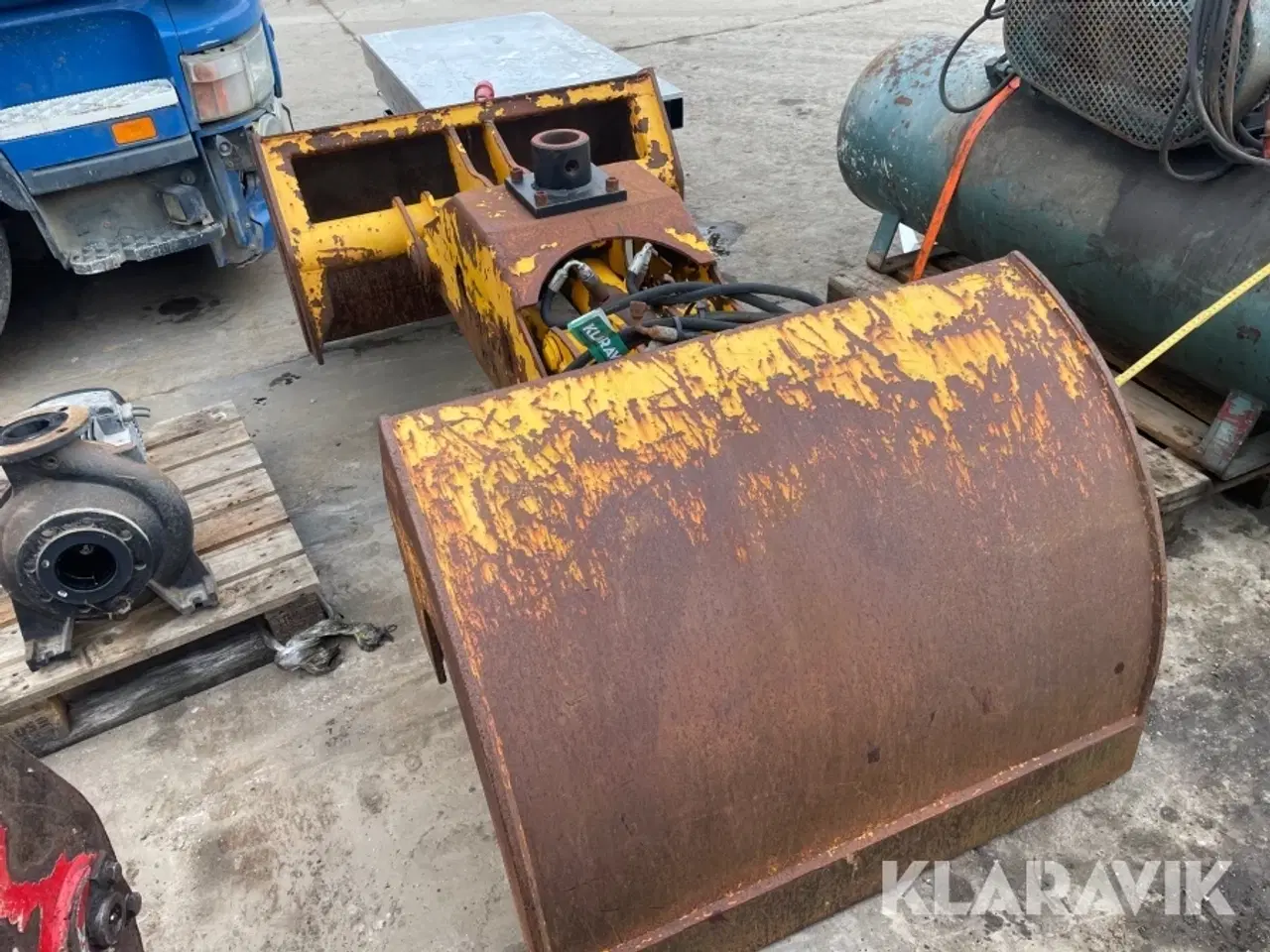 Billede 3 - Grabbe BSM KS11 700 liters med åbne sider