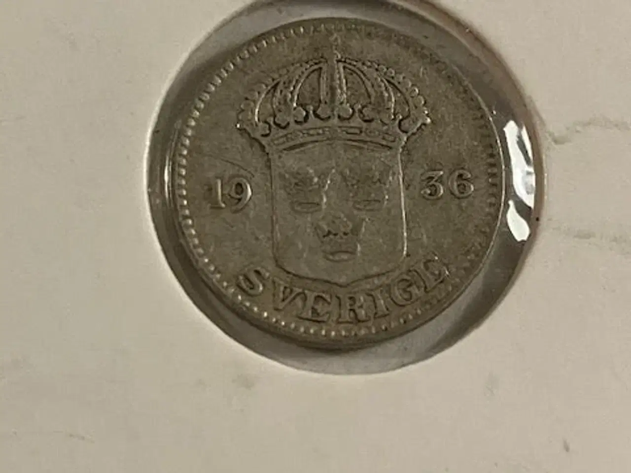 Billede 2 - 25 øre 1936 Sverige