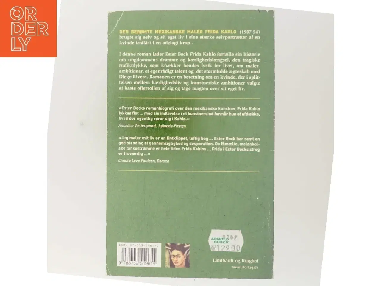 Billede 3 - Jeg maler mit liv : en roman om Frida Kahlo af Ester Bock (Bog)