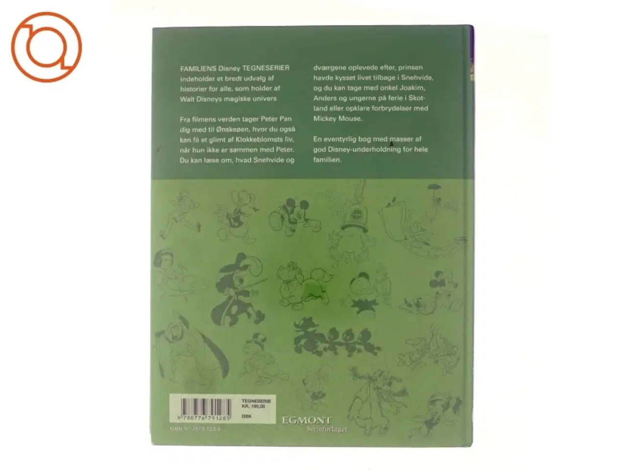 Billede 3 - Familiens Disney tegneserier af Walt Disney (Bog)