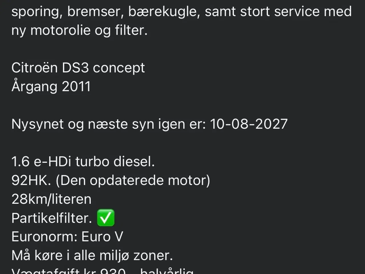 Billede 7 - Citroën DS3 e-Hdi 