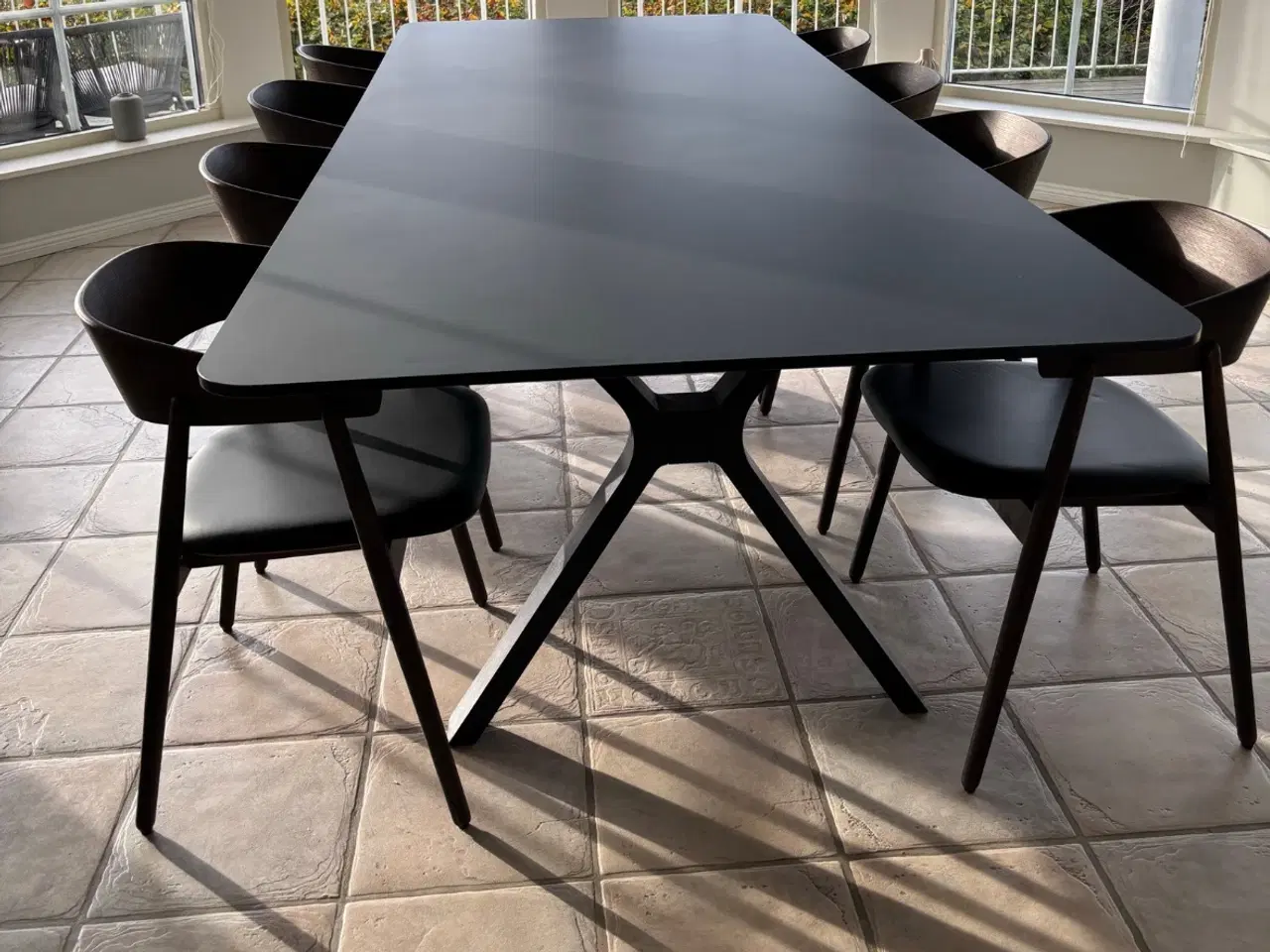 Billede 1 - Andersen Furniture spisebord + 8 stole