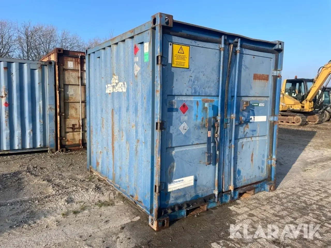 Billede 3 - Container 8 Fods med dieseltank