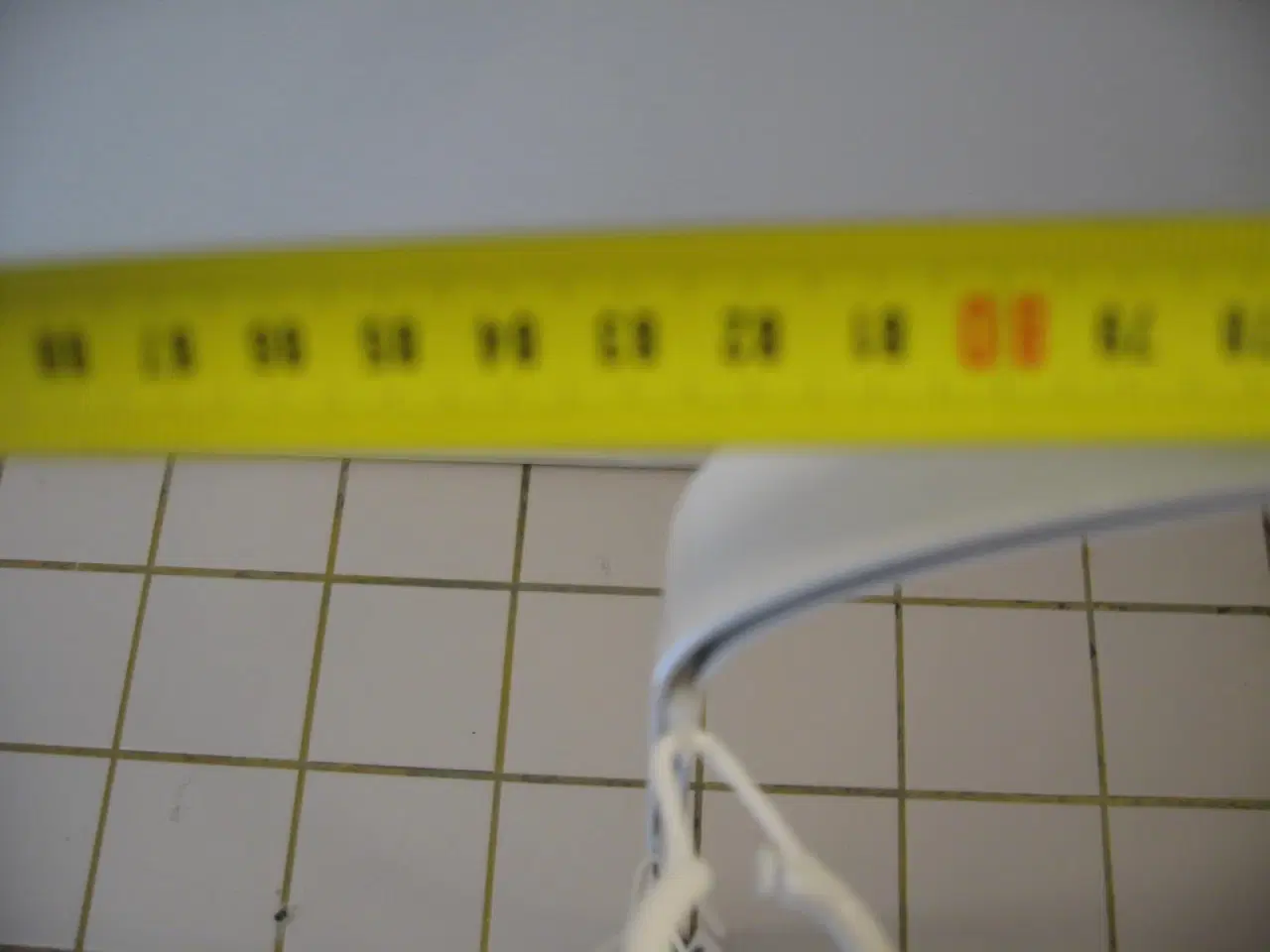 Billede 5 - Bruseforhæng med ophæng ca. 95x83cm