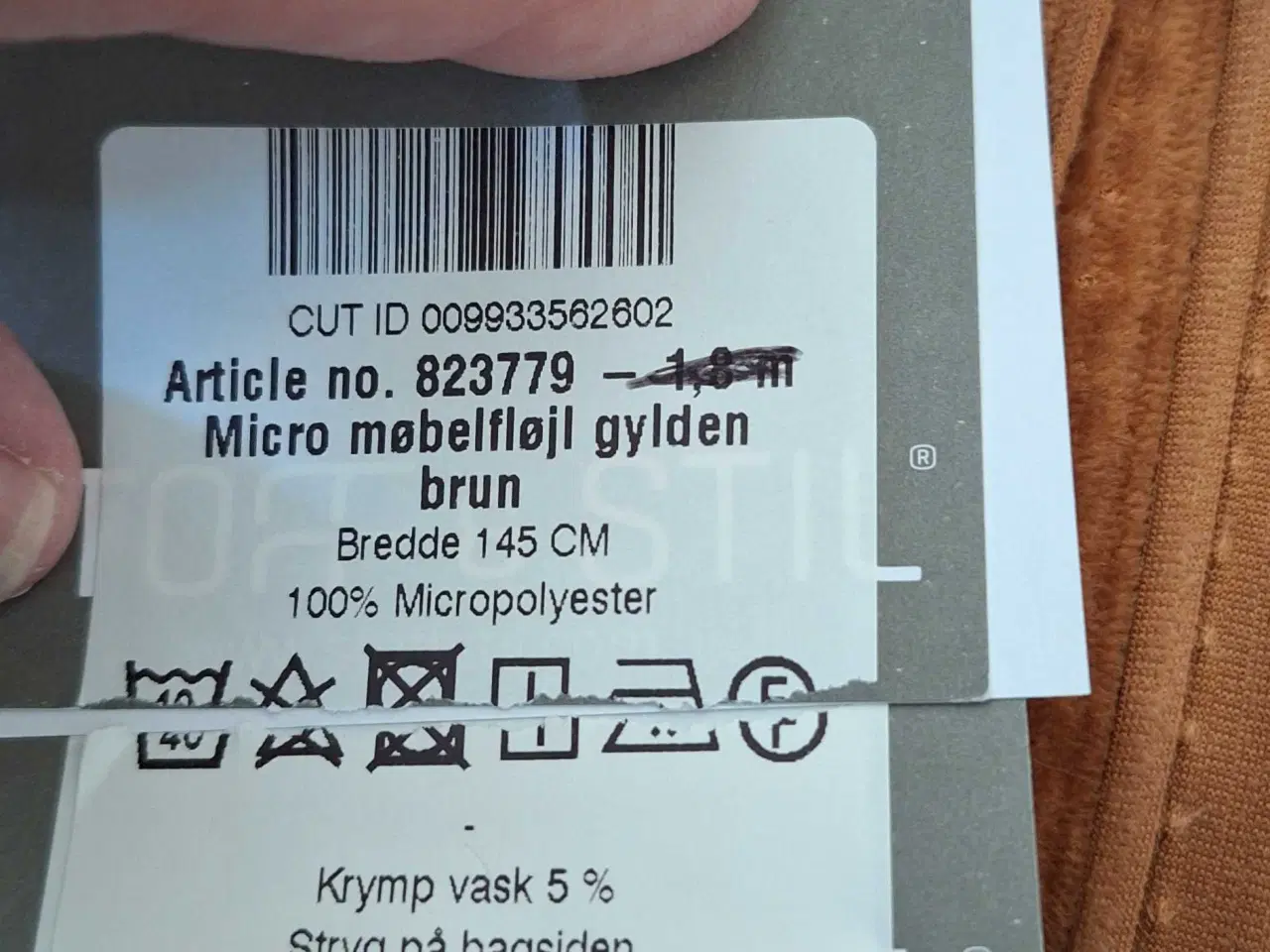 Billede 5 - Møbelfløjl 