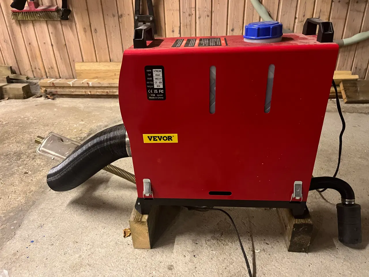 Billede 2 - Vevor Oliefyr 8 KW