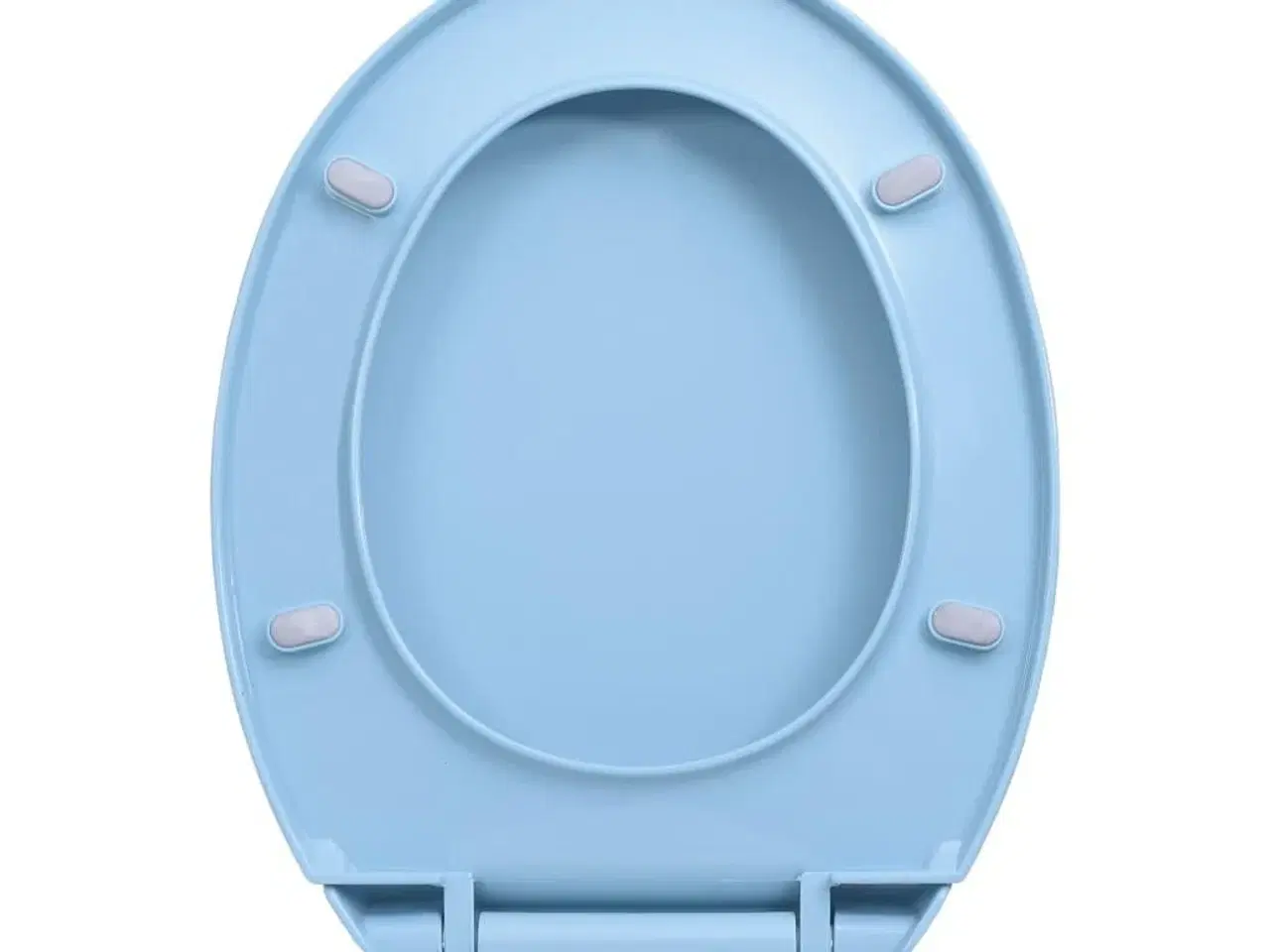 Billede 6 - Soft close toiletsæde oval blå