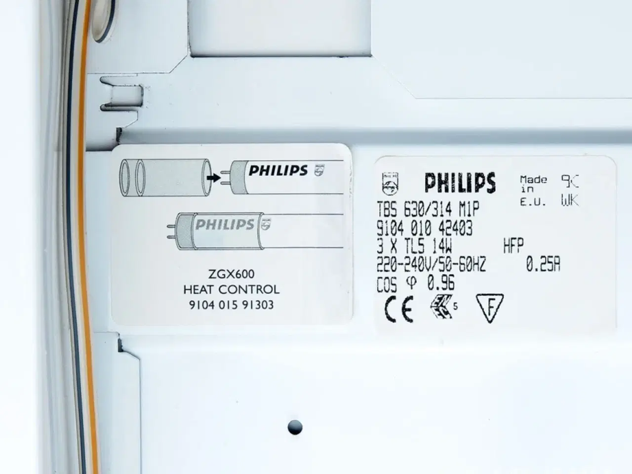 Billede 4 - Lysarmatur Philips 3 x 14 watt 50 styk