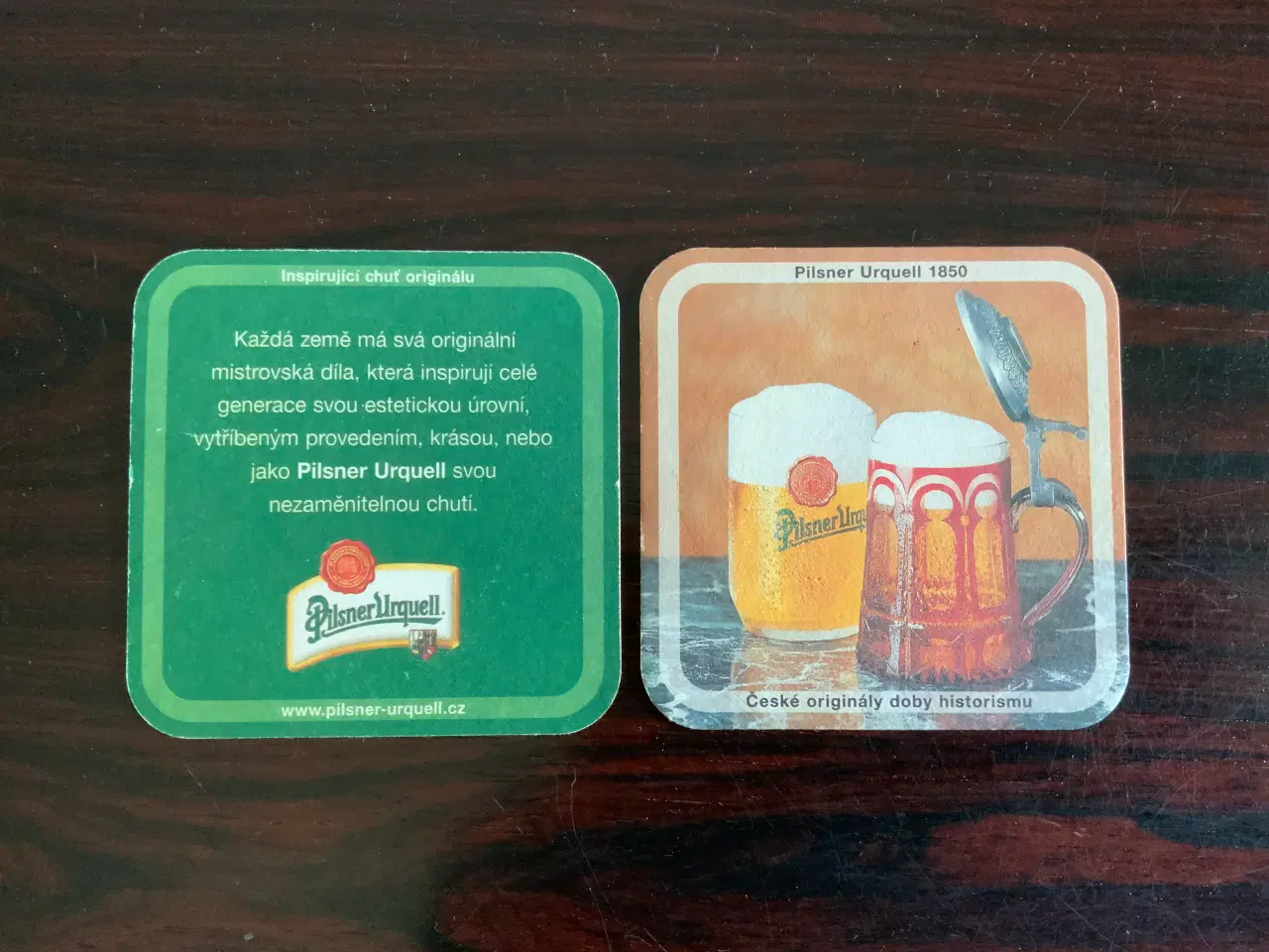 Billede 1 - Ølbrikker, Pilsner Urquell