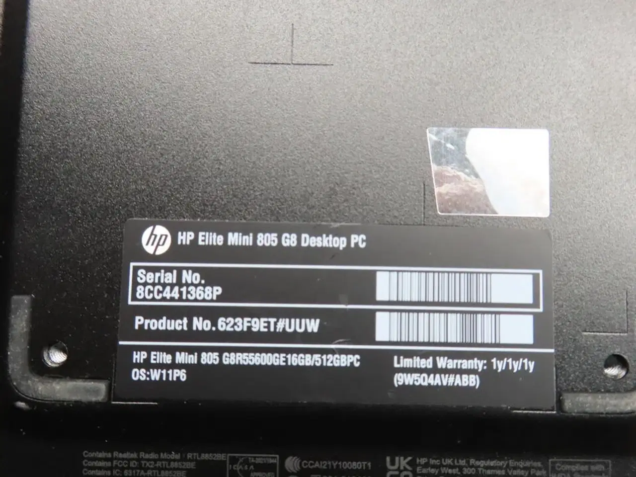 Billede 4 - 4 stk. mini pc'er HP ELITE