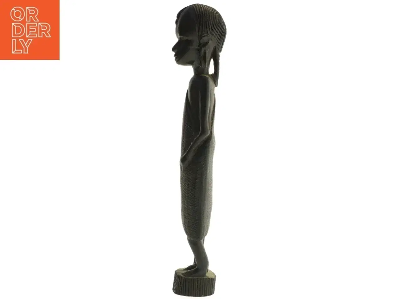 Billede 4 - Afrikansk Træsnit Figur (str. 31 cm)