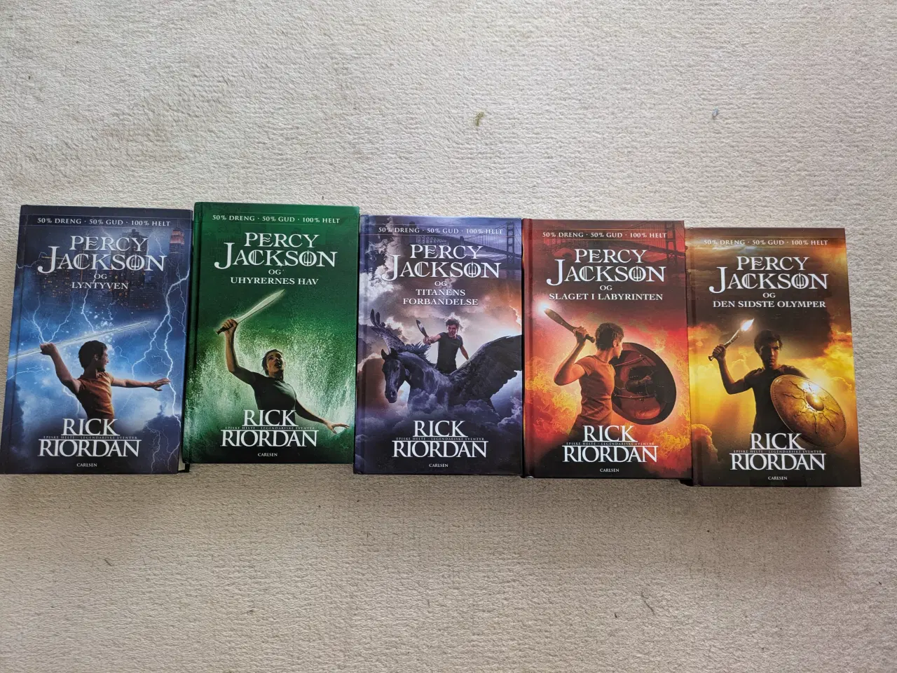 Billede 1 - Percy Jackson bogserie