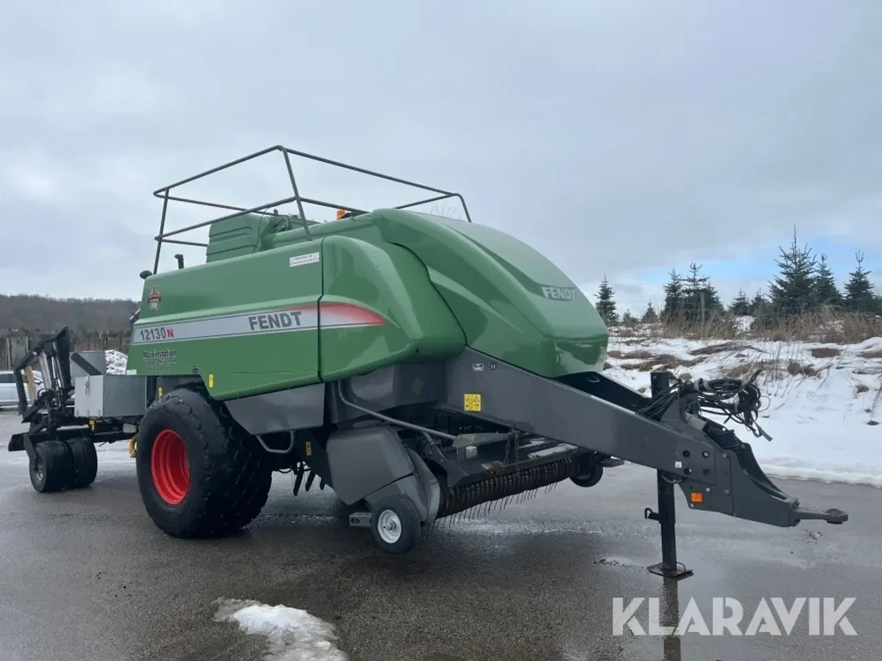 Billede 2 - Bigballepresser Fendt 12130N med Parkland ballevogn