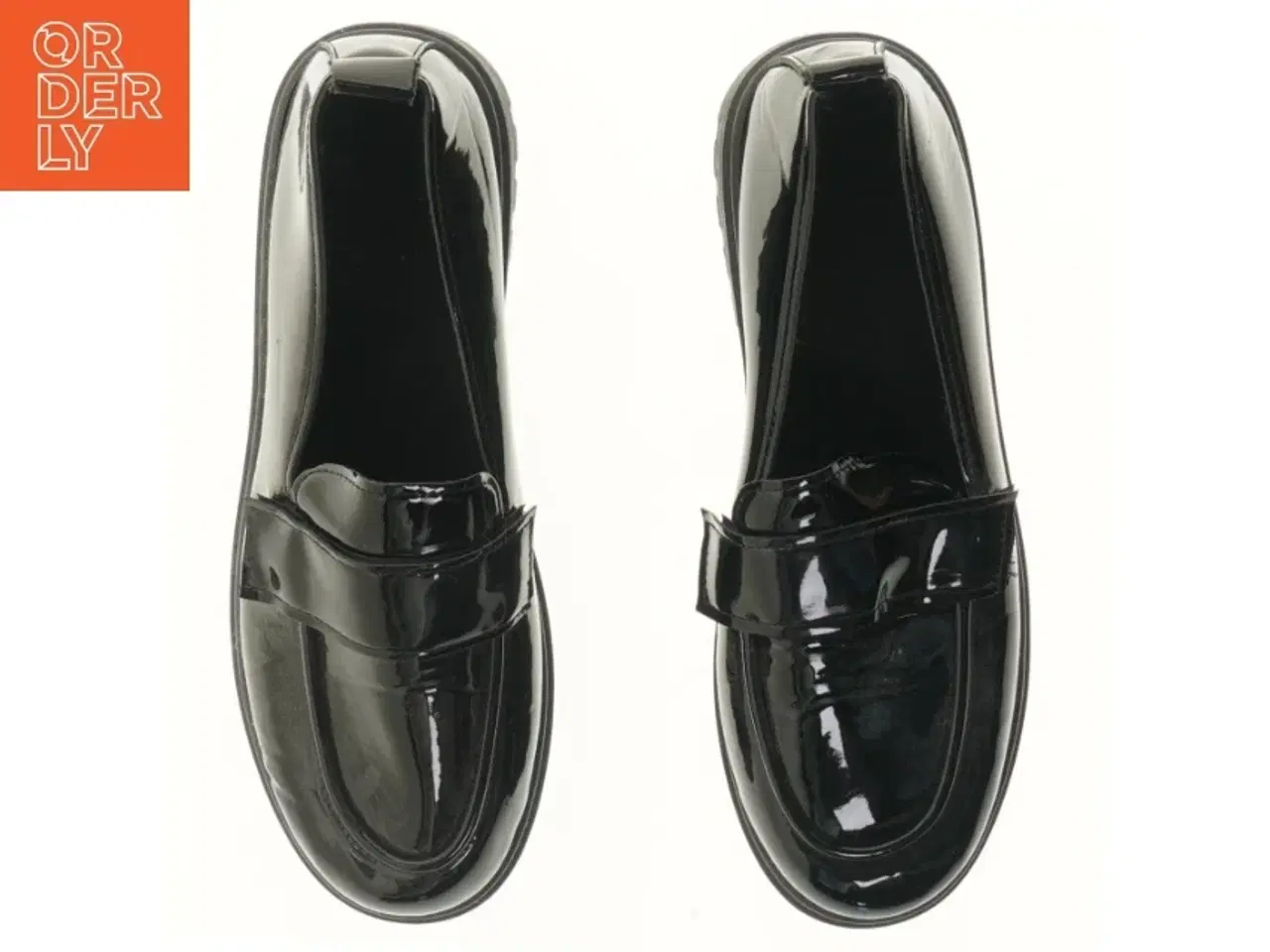Billede 4 - Sorte lak loafers, størrelse 39