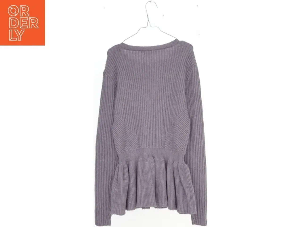 Billede 2 - Strikketrøje med peplum fra Only (str. 158)