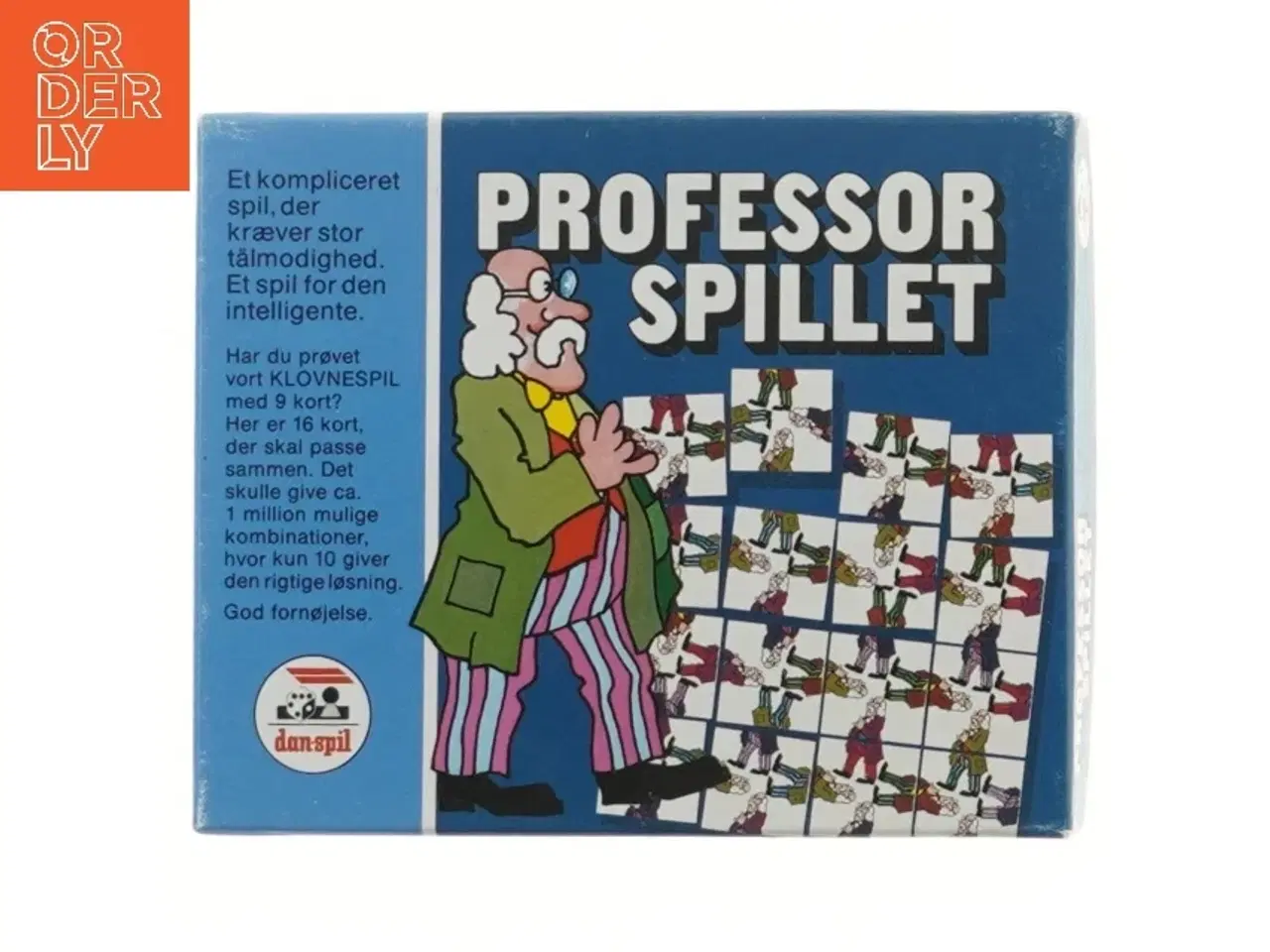 Billede 1 - Professor Spillet fra Danspil (str. 17x14 cm)