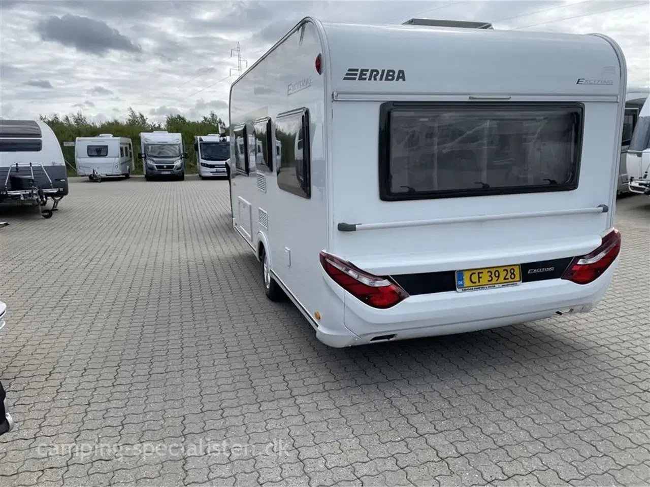 Billede 3 - 2017 - Hymer Exciting 445   Pæn og velholdt vogn fra Tyske Hymer, Exciting 445 fra 2017 - Kan nu opleves hos Camping-Specialisten i Silkeborg