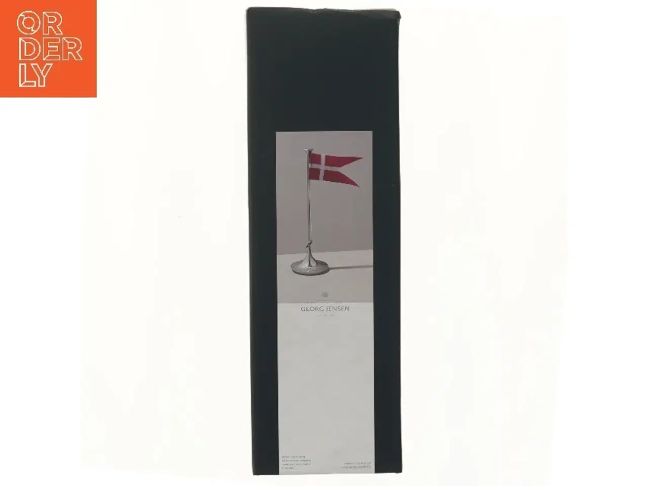 Billede 4 - Georg Jensen flagstang med dannebrog fra Georg Jensen (str. 39 cm)