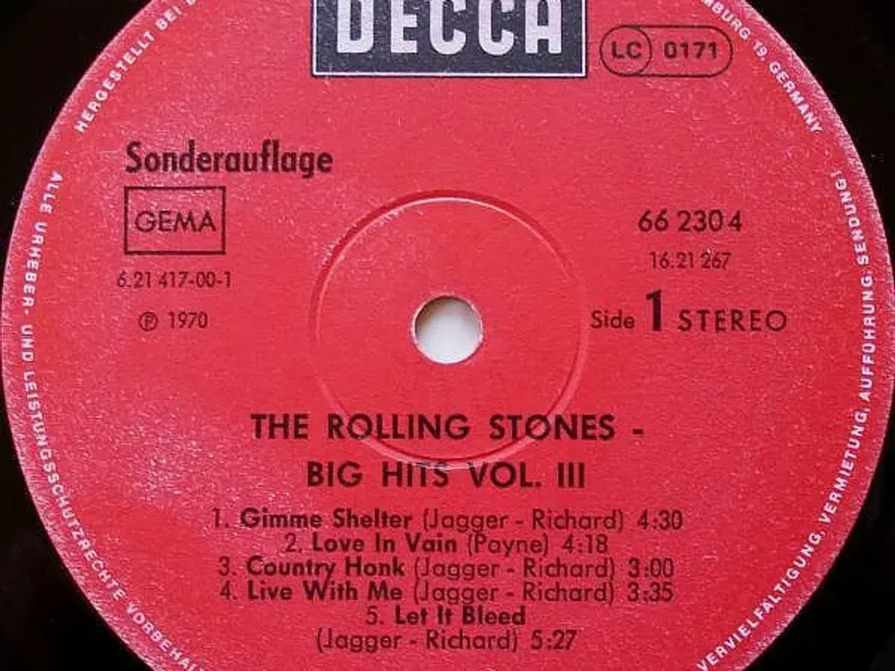 Billede 3 - Rolling Stones - Big Hits Vol 3