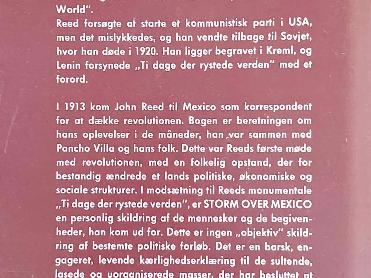 Billede 3 - STORM OVER MEXICO - Pancho Villa