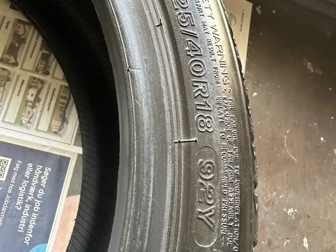 Billede 3 - Bridgestone Turenza T005 225/40-18