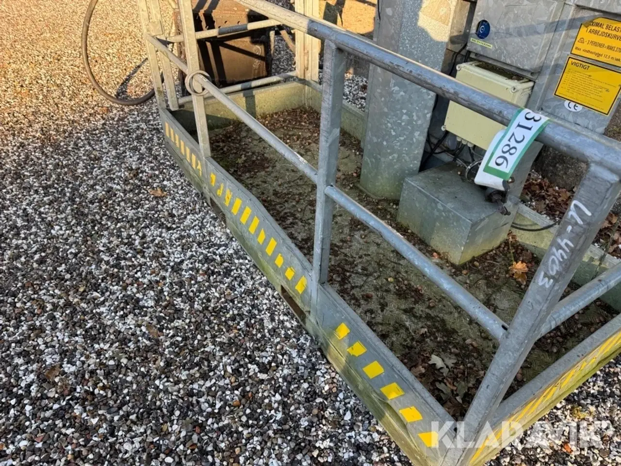 Billede 10 - Arbejdskurv JL M Teknik med jib-kran
