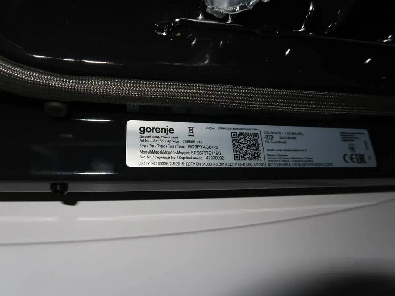 Billede 3 - Ovn GORENJE BO3PY4C01-5