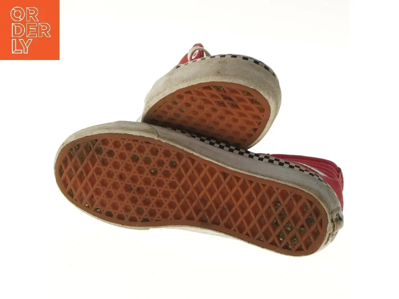 Billede 3 - Røde Vans højtop sneakers fra Vans (str. 36 )