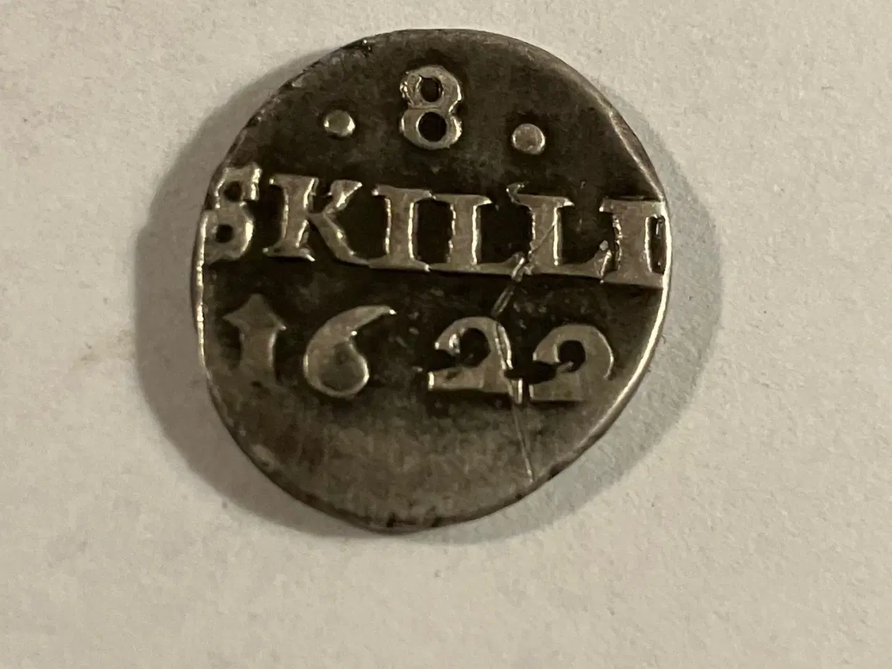 Billede 1 - 8 skilling 1622 Danmark