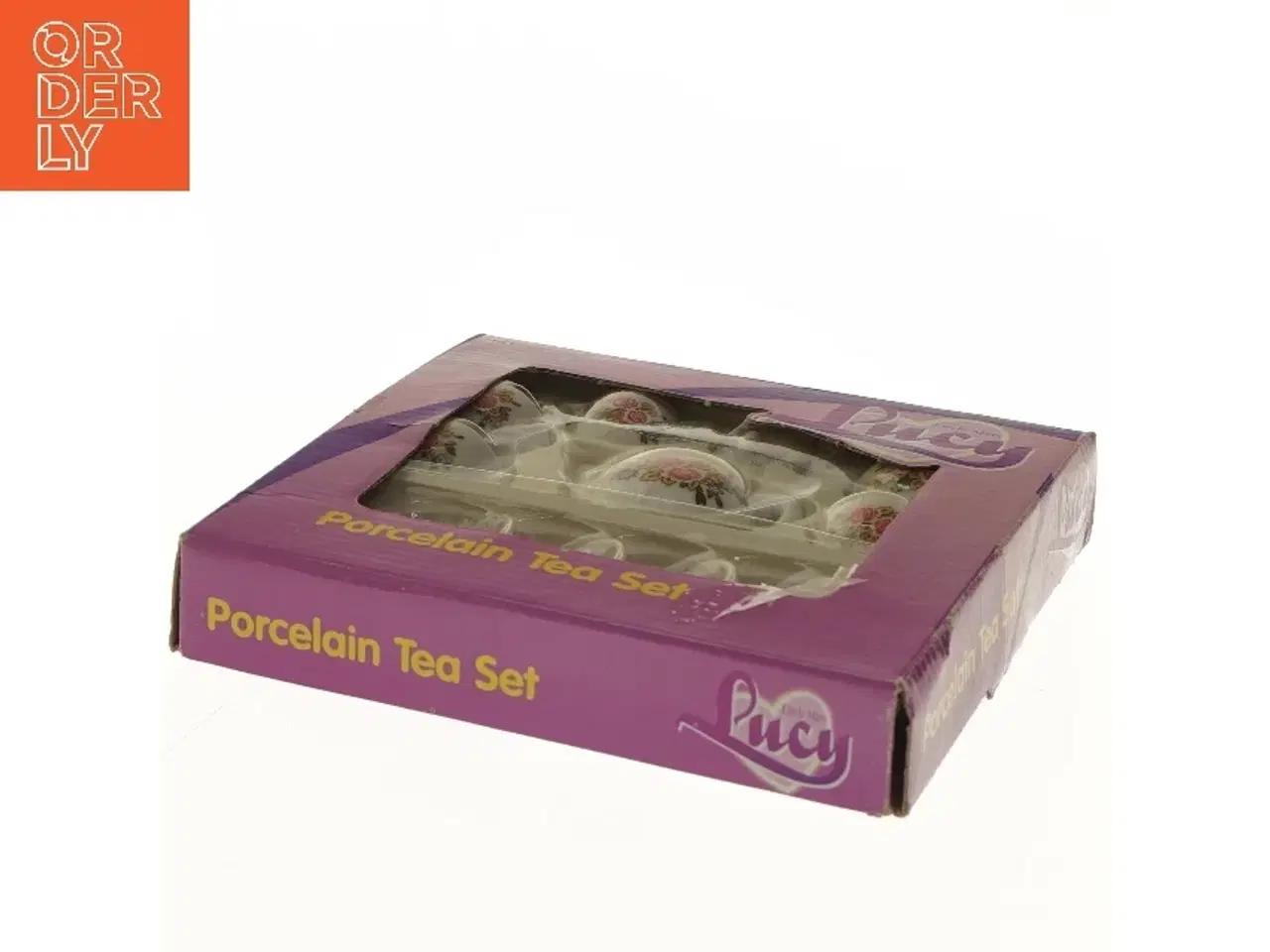 Billede 4 - Porcelæn te sæt til børn fra Little Miss Lucy (str. (kasse)4x20x19,5 cm)