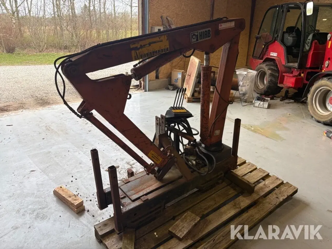 Billede 3 - Hydraulisk løftekran HIAB 250 2000 kg. til 600 kg.