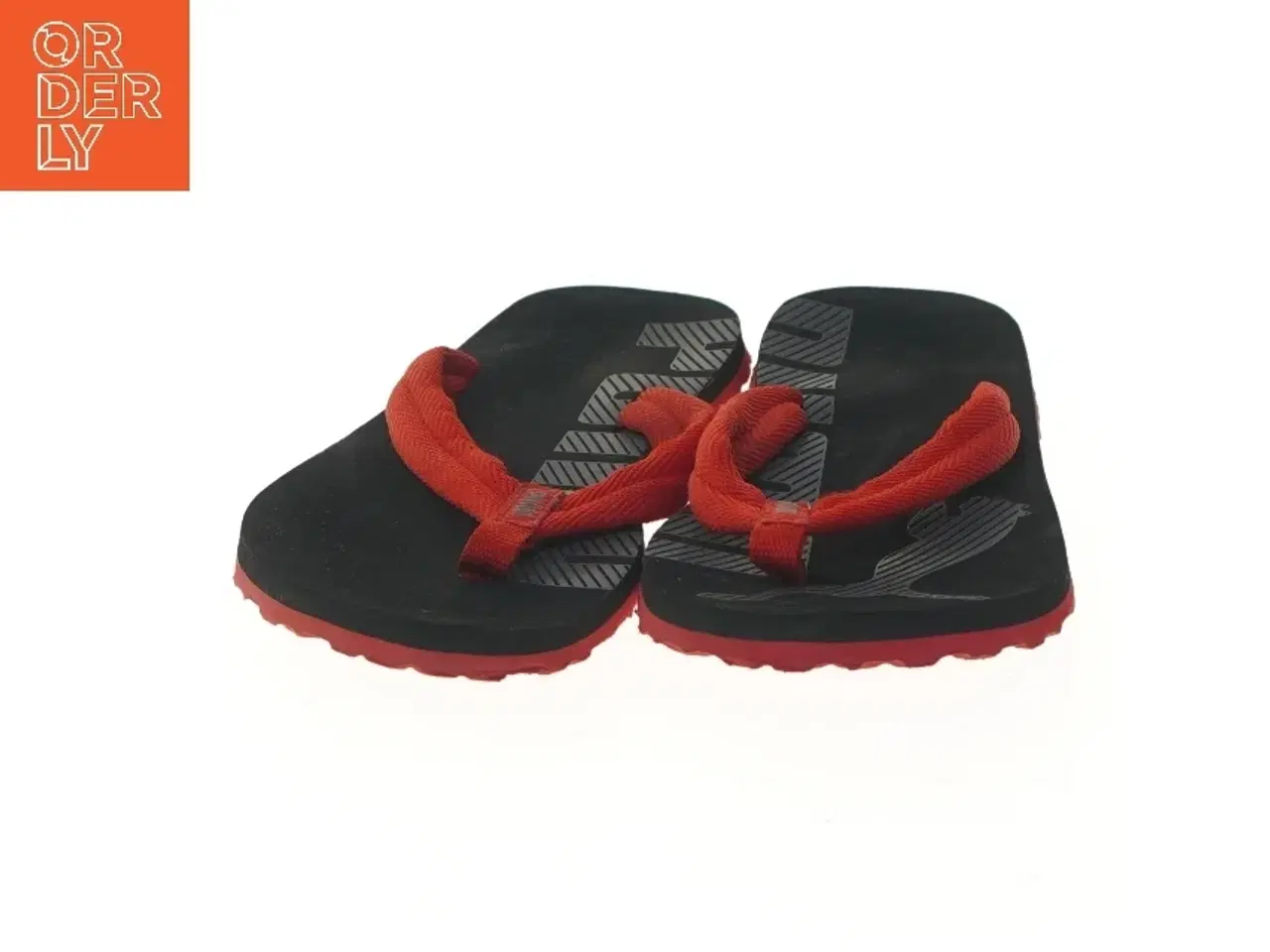 Billede 4 - Røde flip flops fra Puma (str. fod 21 cm)