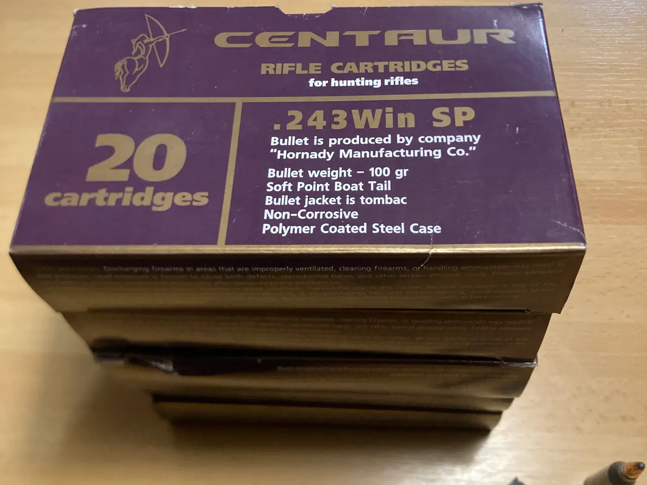 Billede 1 - .243 ammo, 96 stk.