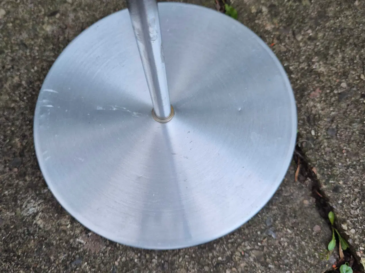 Billede 13 - Gulvlampe med karrygul kugleskærm