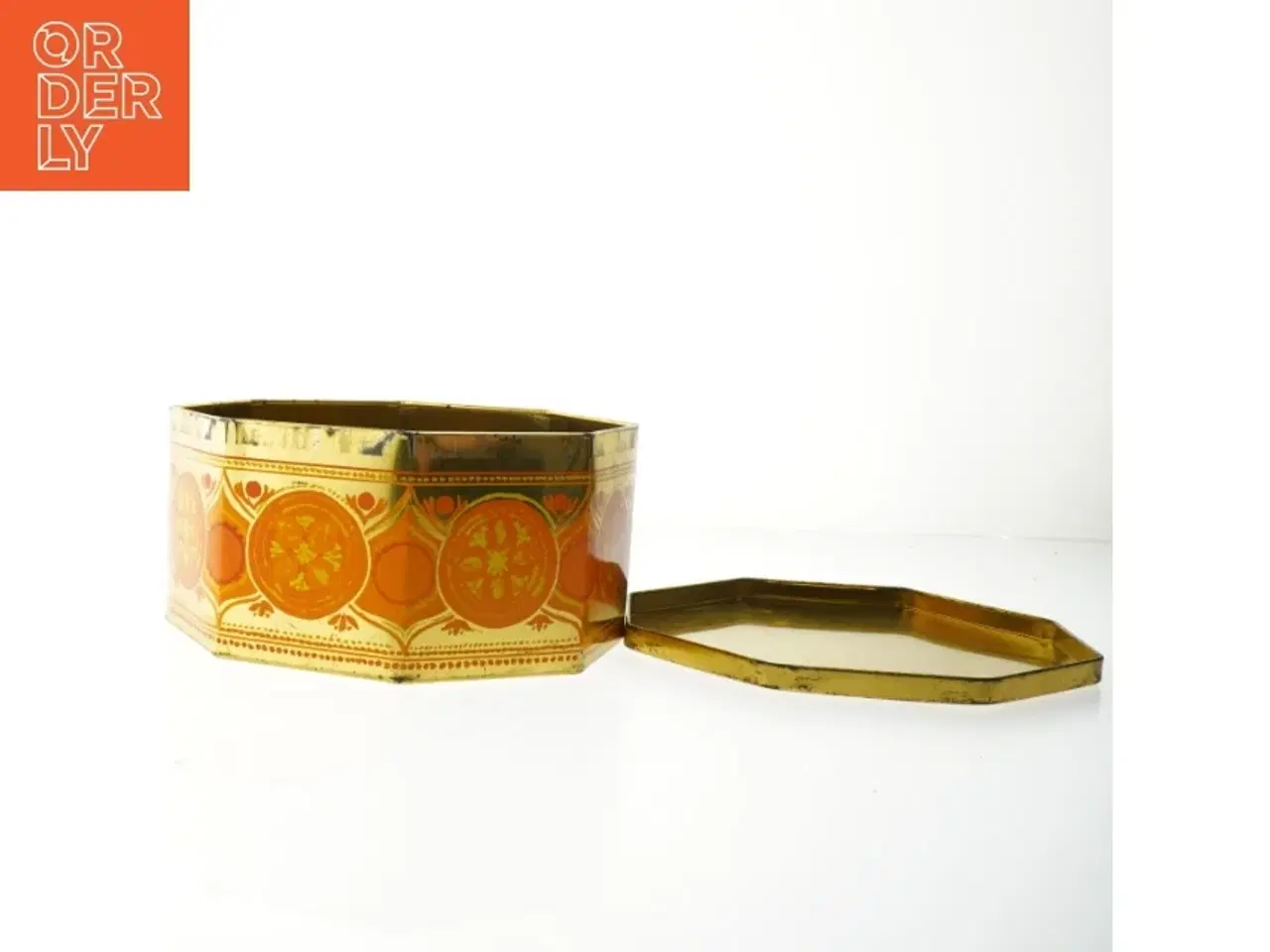 Billede 2 - Retro kagedåse fra Ira (str. 23x11 cm)