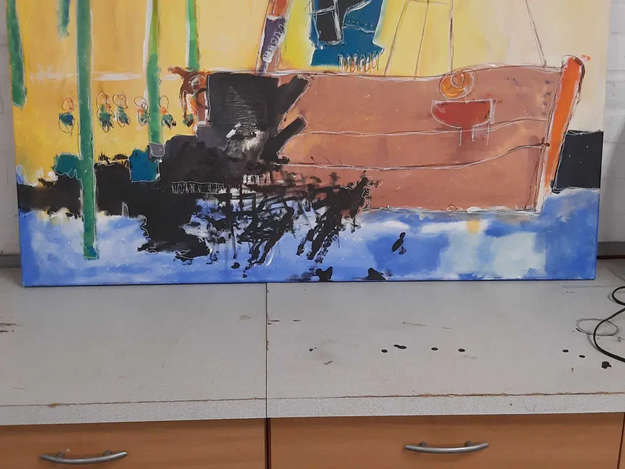 Billede 2 - AKRYL MALERIER SØGER NYE VÆGGE