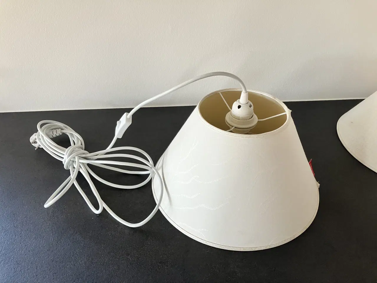 Billede 1 - Isabella lampe med fatning og ledning