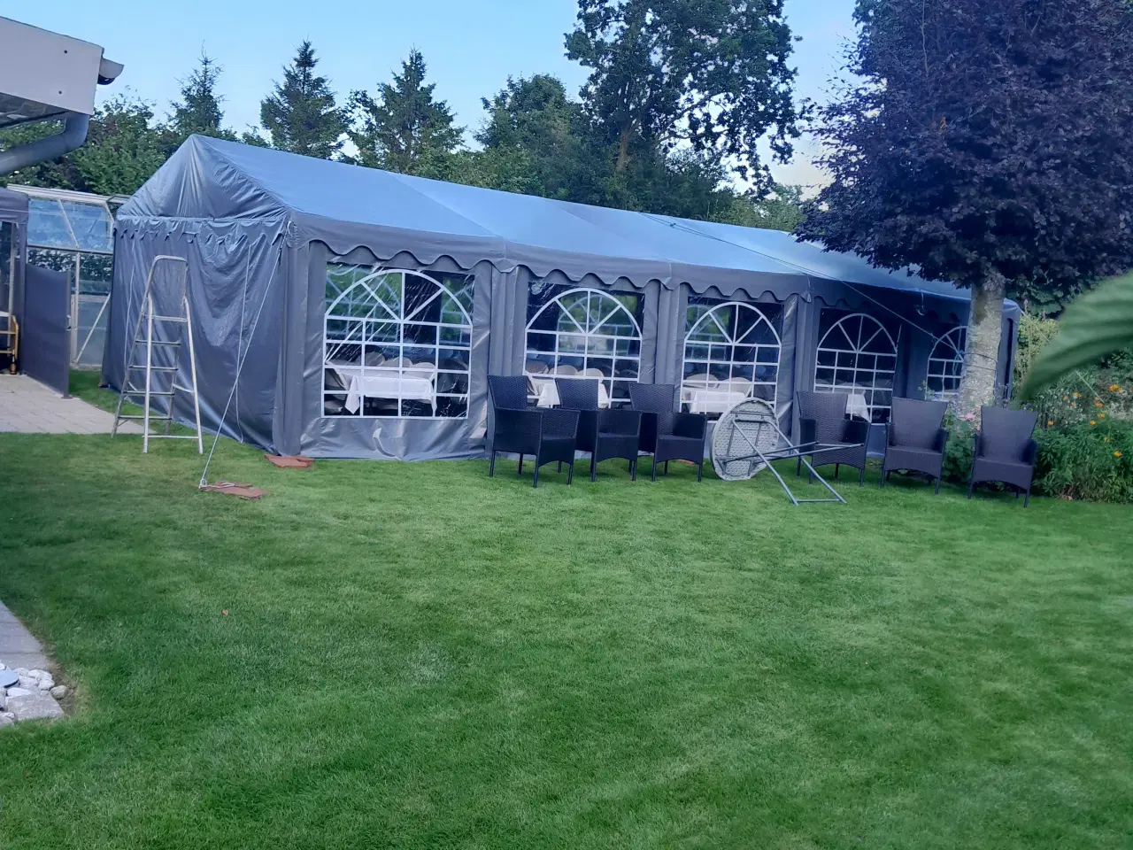 Billede 1 - Partytelt 5 x 10 meter 06-05-2025