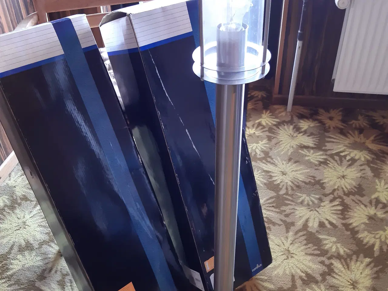 Billede 2 - Havelamper I rustfrit stål.