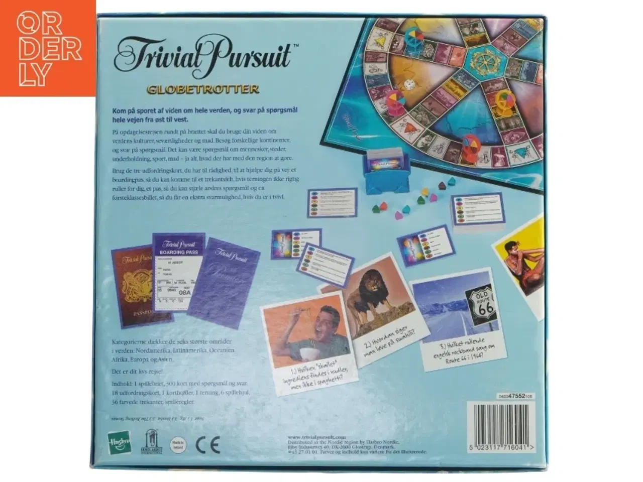 Billede 3 - Trivial Pursuit Globetroter fra Hasbro (str. 27x27 cm)