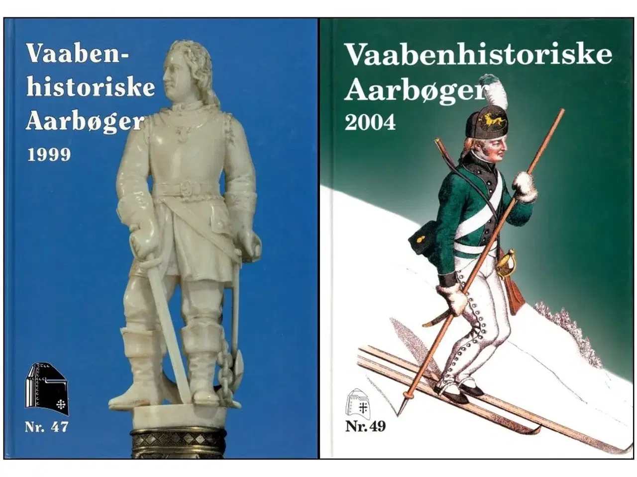 Billede 1 - Vaabenhistoriske Aarbøger 1999 + 2004