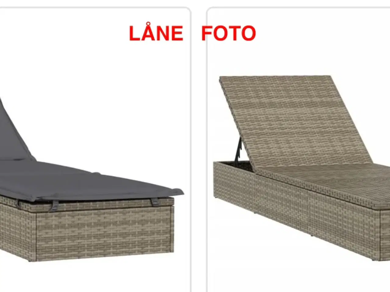 Billede 3 - Solsengen i Rattan