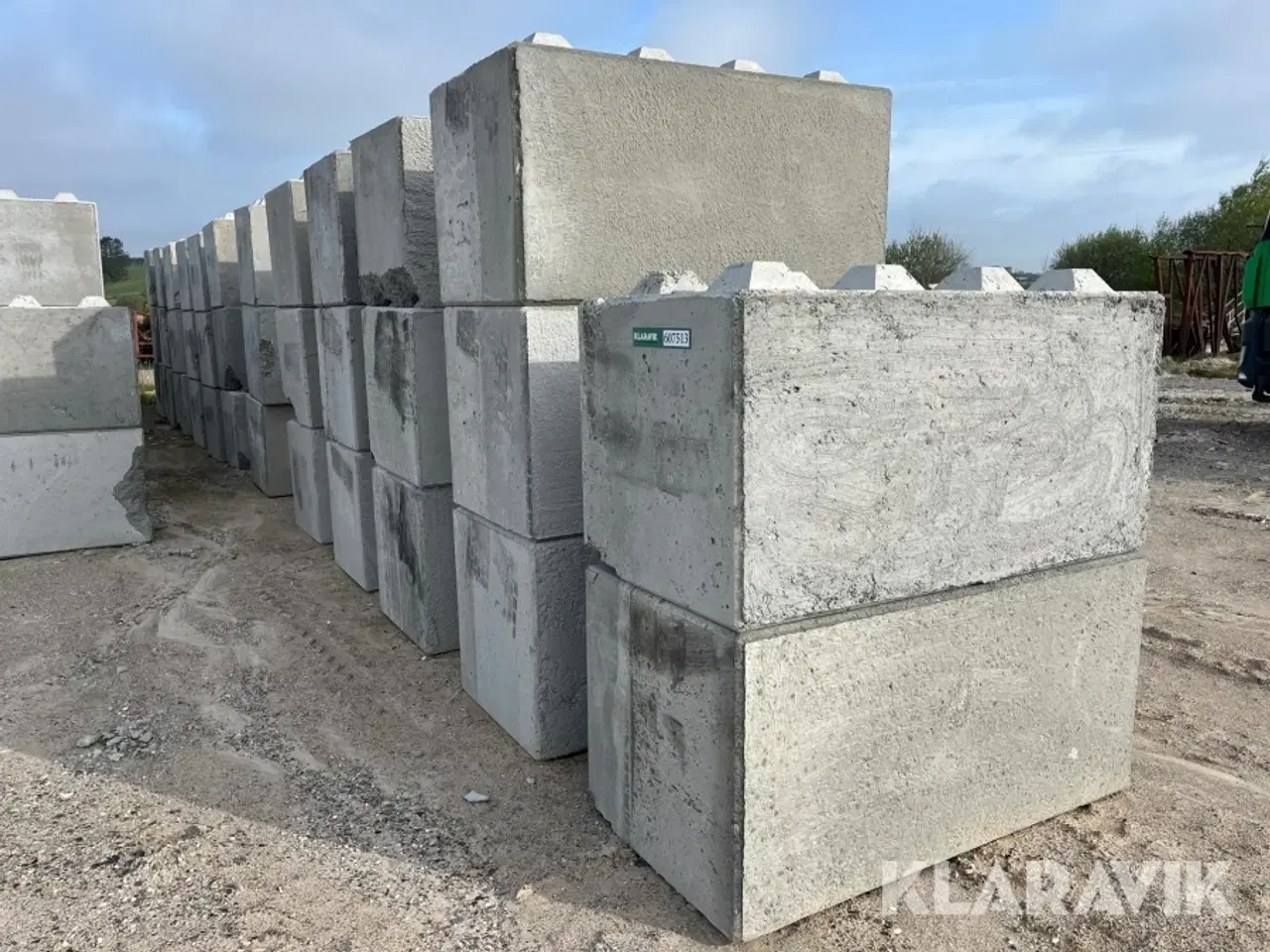 Billede 2 - Betonblokke / siloklodser 25 styk
